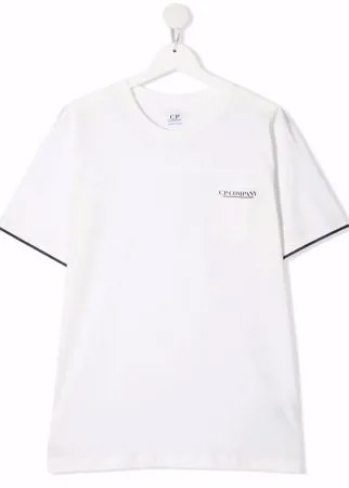 C.P. Company Kids футболка с логотипом