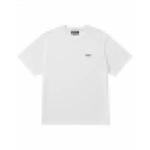 NERDY Blank Small Logo Short Sleeve T-Shirt White