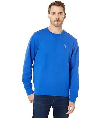 Мужские худи и свитшоты US POLO ASSN. Флисовый флис с круглым вырезом
