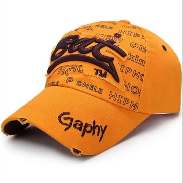 Мода Летние мужчины и женщины хип-хоп Шляпа Открытый Бейсбол Крышка Пик Шляпа Sunshade Hat