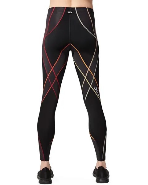 Брюки CW-X Endurance Generator Joint & Muscle Support Compression Tights, цвет Black/Gradient Rooibos