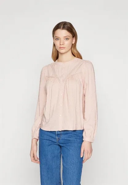 Блузка JDYJADE LIFE DOBBY LACE SHIRT , цвет rose smoke