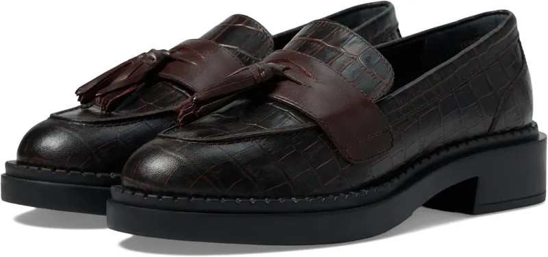 Лоферы Final Call Seychelles, цвет Brown Croco Leather