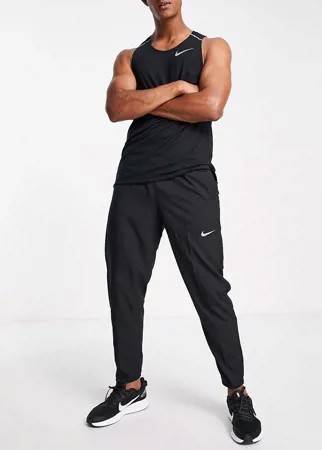 Черные тканевые джоггеры Nike Running Challenger Dri-FIT-Черный цвет