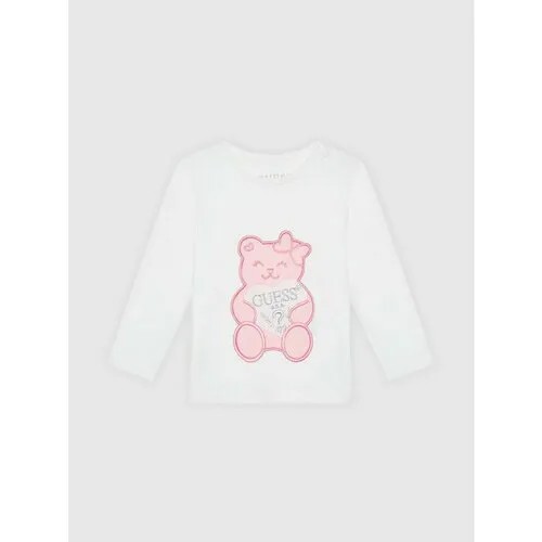 Лонгслив GUESS, размер 3Y [METY], белый