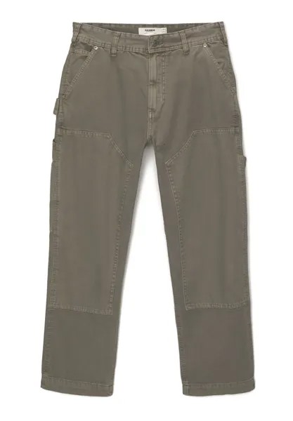 Прямые джинсы CARPENTER PULL&BEAR, серый