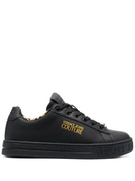 Versace Jeans Couture кеды Court 88, черный