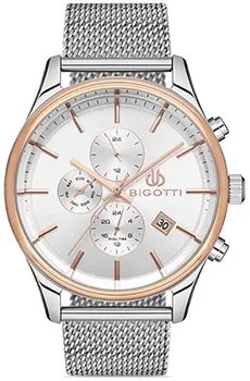 Fashion наручные  мужские часы BIGOTTI BG.1.10262-3. Коллекция Milano