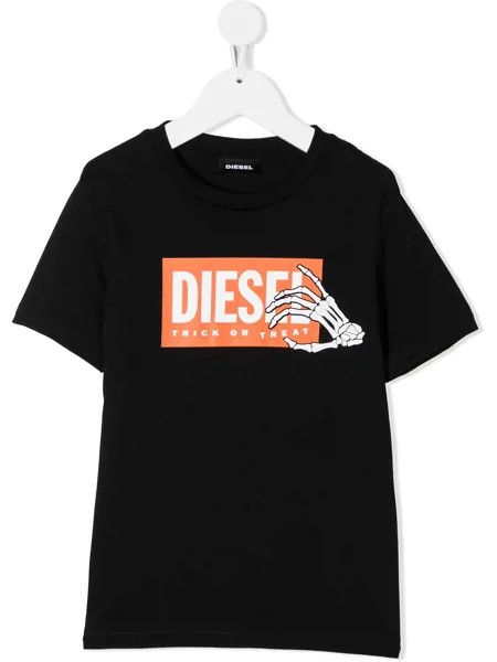 Diesel Kids футболка с короткими рукавами и логотипом