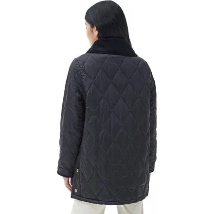 Стеганая куртка Whitfield - женская Barbour, черный