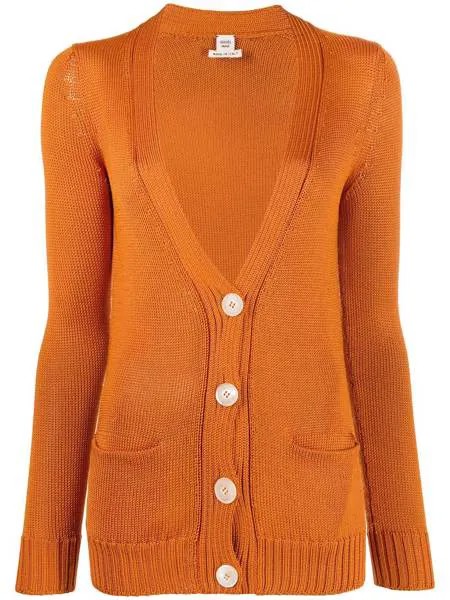 Hermès трикотажный кардиган с V-образным вырезом