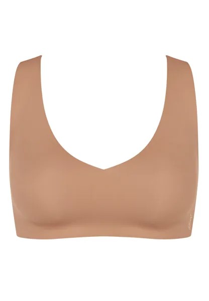 Бюстье Sloggi Bralette ZERO Feel 2.0, цвет Nostalgic Brown