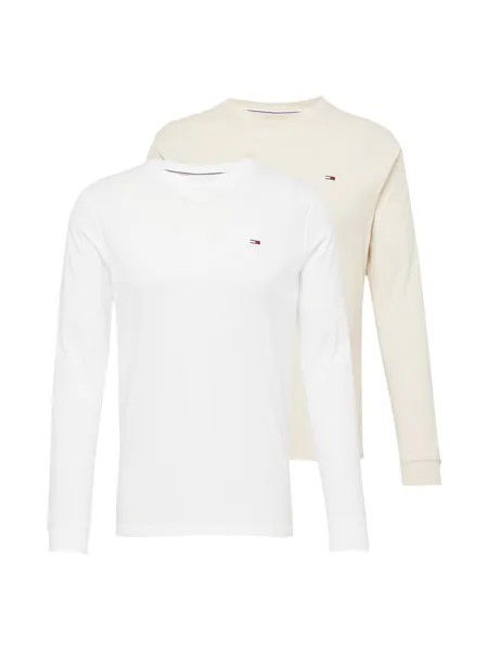 Лонгслив Tommy Hilfiger, цвет Cream/White