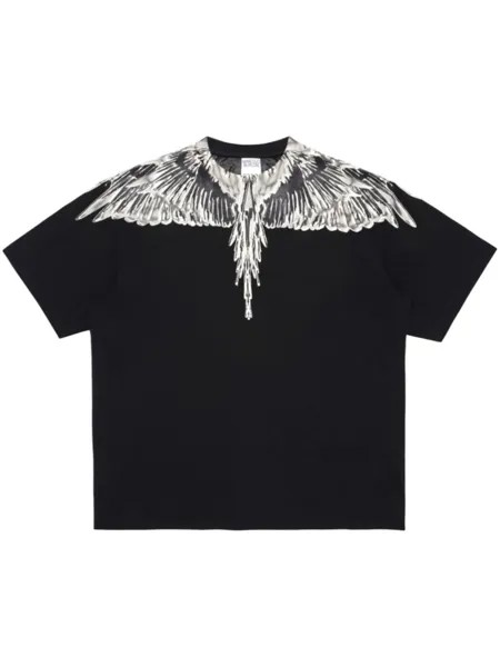Marcelo Burlon County of Milan футболка Icon Wings, черный