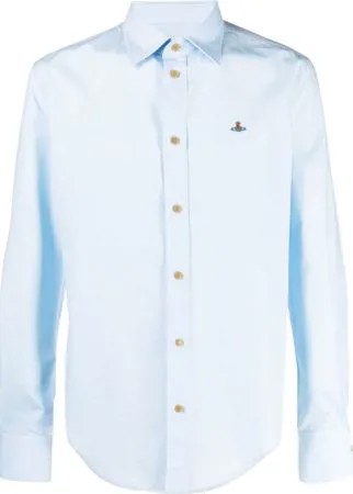 Vivienne Westwood рубашка с длинными рукавами и вышитым логотипом
