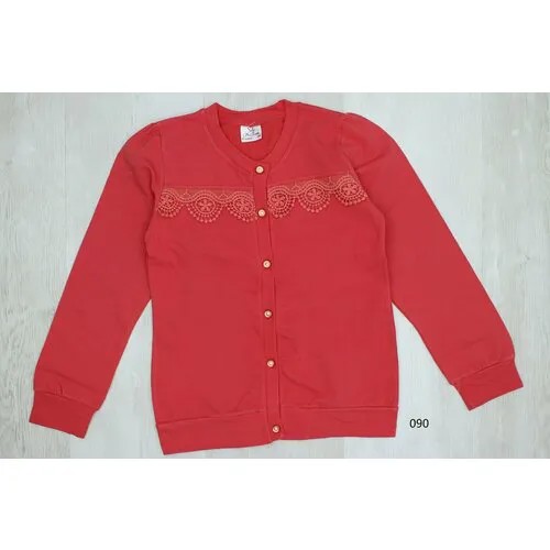 Кардиган Miss Feriha, размер 146, коралловый