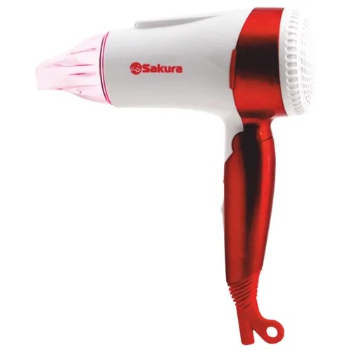 Фен Sakura SA-4039, белый/красный