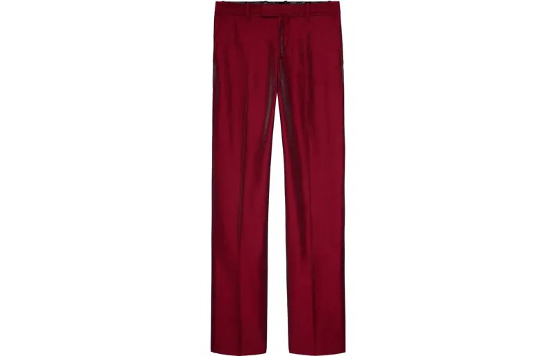 Костюм Брюки Мужские Красные Zara, красный