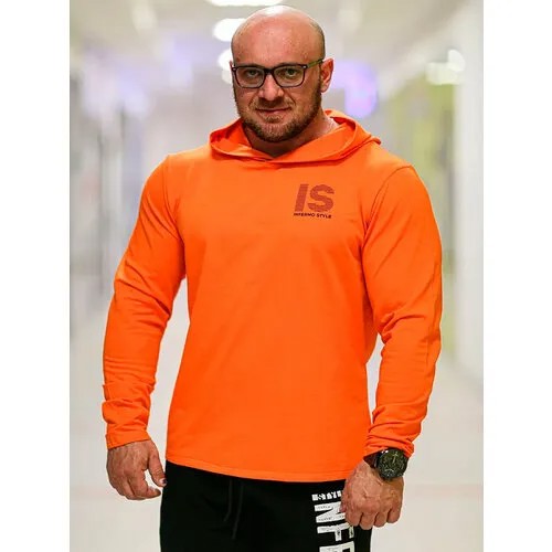 Лонгслив Inferno Style, размер M, оранжевый