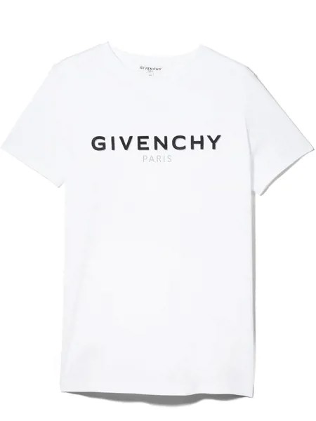 Givenchy Kids футболка с логотипом