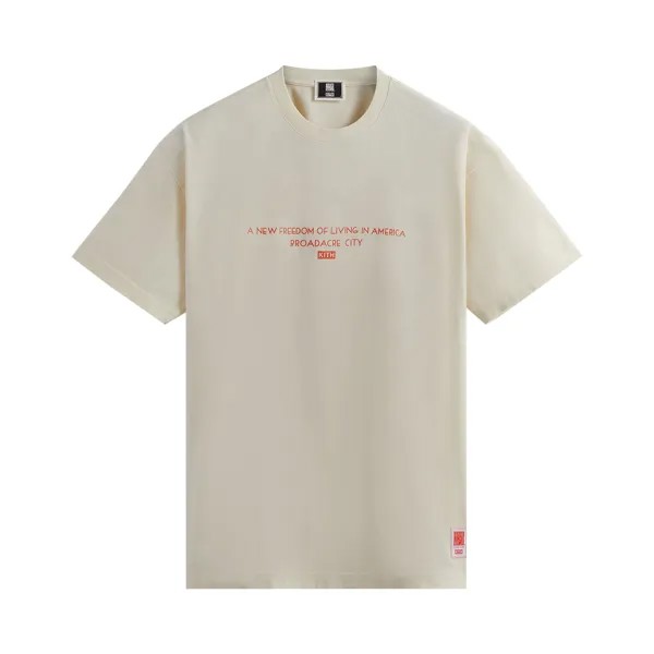 Футболка с рисунком Kith For Frank Lloyd Wright Foundation Sandrift