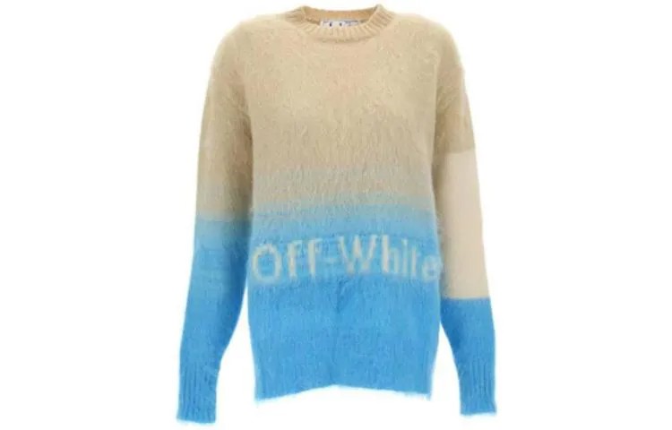 OFF-WHITE Женский свитер, цвет Blue