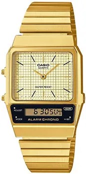 Японские наручные  мужские часы Casio AQ-800EG-9AEF. Коллекция Vintage