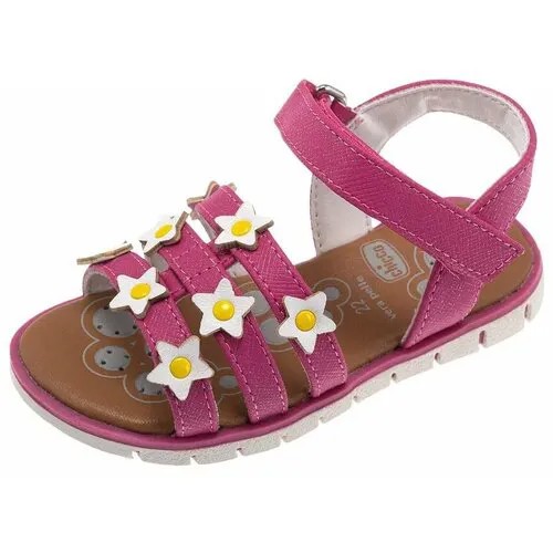 Сандалии Chicco, размер 23, розовый