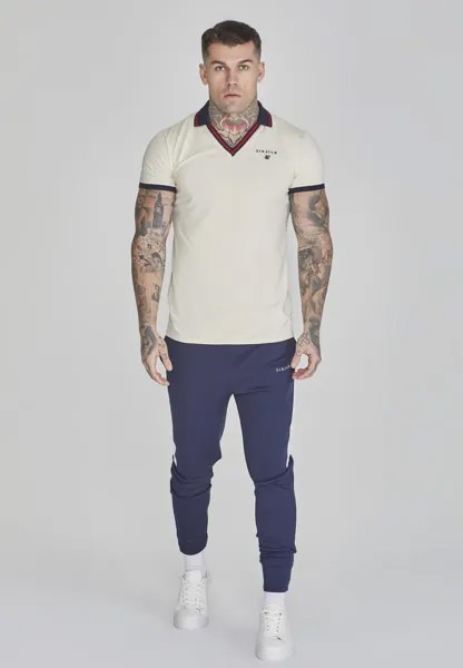 Рубашка-поло SIKSILK, кремовый