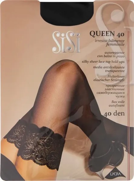 Sisi queen 40 (чулки) nero