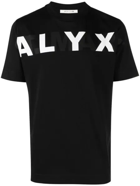 1017 ALYX 9SM футболка с логотипом, черный
