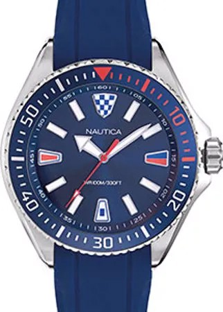 Швейцарские наручные  мужские часы Nautica NAPCPS901. Коллекция Crandon Park