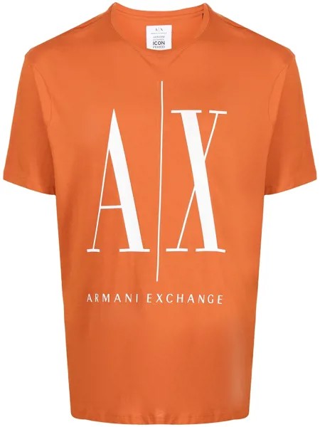 Armani Exchange футболка с логотипом