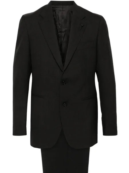 Lardini шерстяной костюм, серый