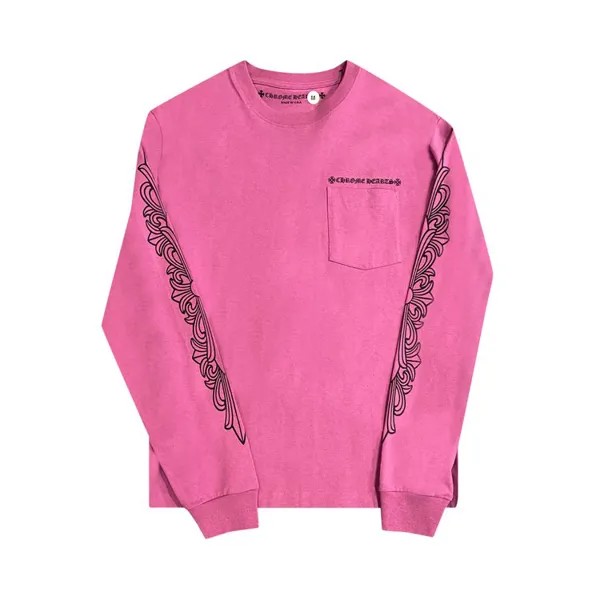 Лонгслив Chrome Hearts x Matty Boy Spider 'Purple', фиолетовый