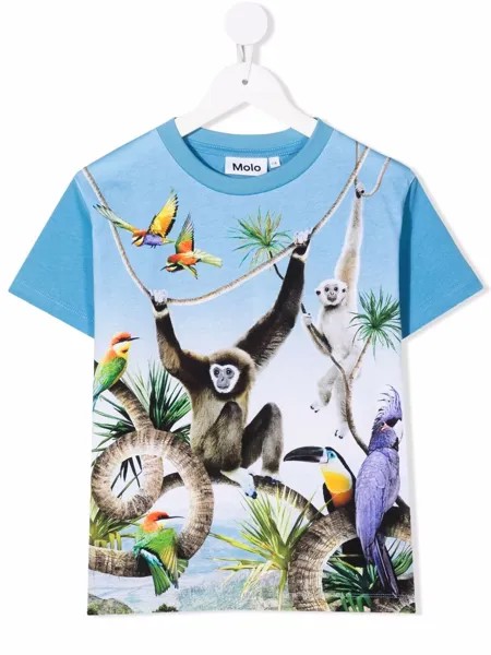 Molo graphic-print organic-cotton T-shirt