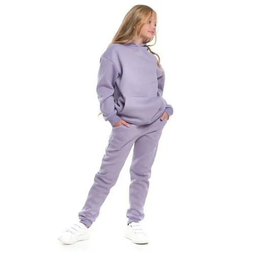 Комплект одежды Mini Maxi, толстовка и брюки, размер 164, фиолетовый