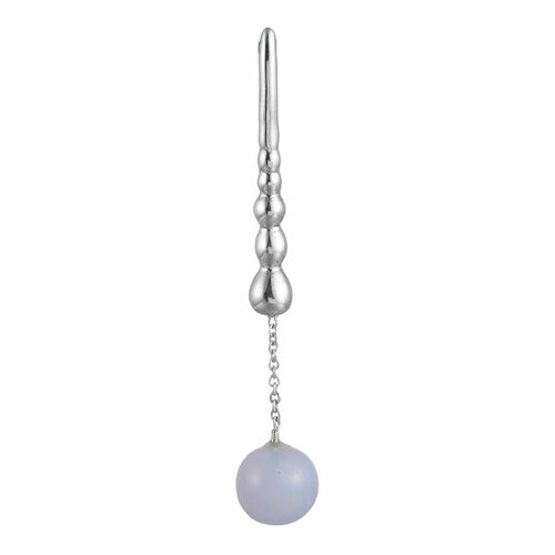 Подвеска ELEMENT47, серебро, 925 проба, халцедон