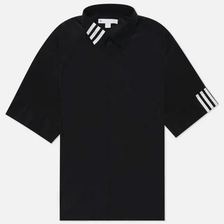 Женская рубашка Y-3 Chapter 1 Short Sleeve, цвет чёрный, размер XXS