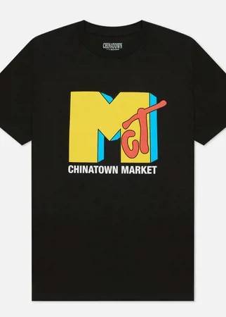 Мужская футболка Chinatown Market CTM T.V., цвет чёрный, размер M
