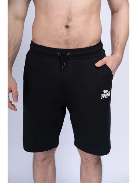 Тканевые шорты Lonsdale, черный