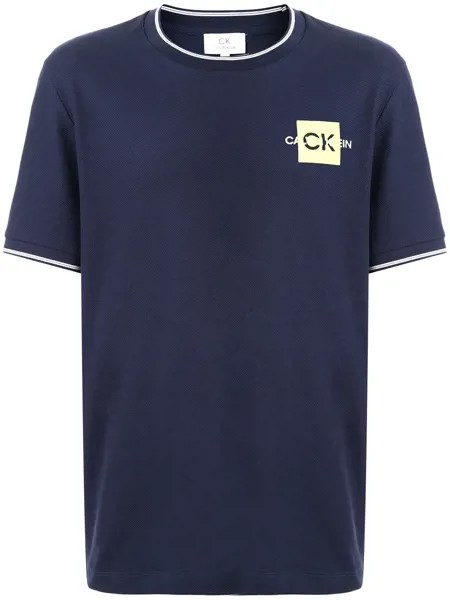 CK Calvin Klein сетчатая футболка с логотипом