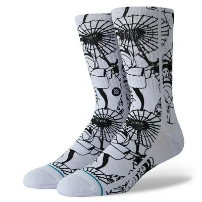 Stance Kimono Classic Crew Socks (фиолетовый) Мужские носки с графическим принтом