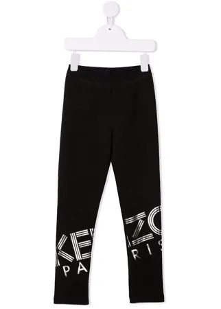 Kenzo Kids легинсы с логотипом