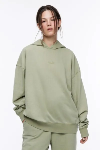 Худи oversize спортивная с вареным эффектом
