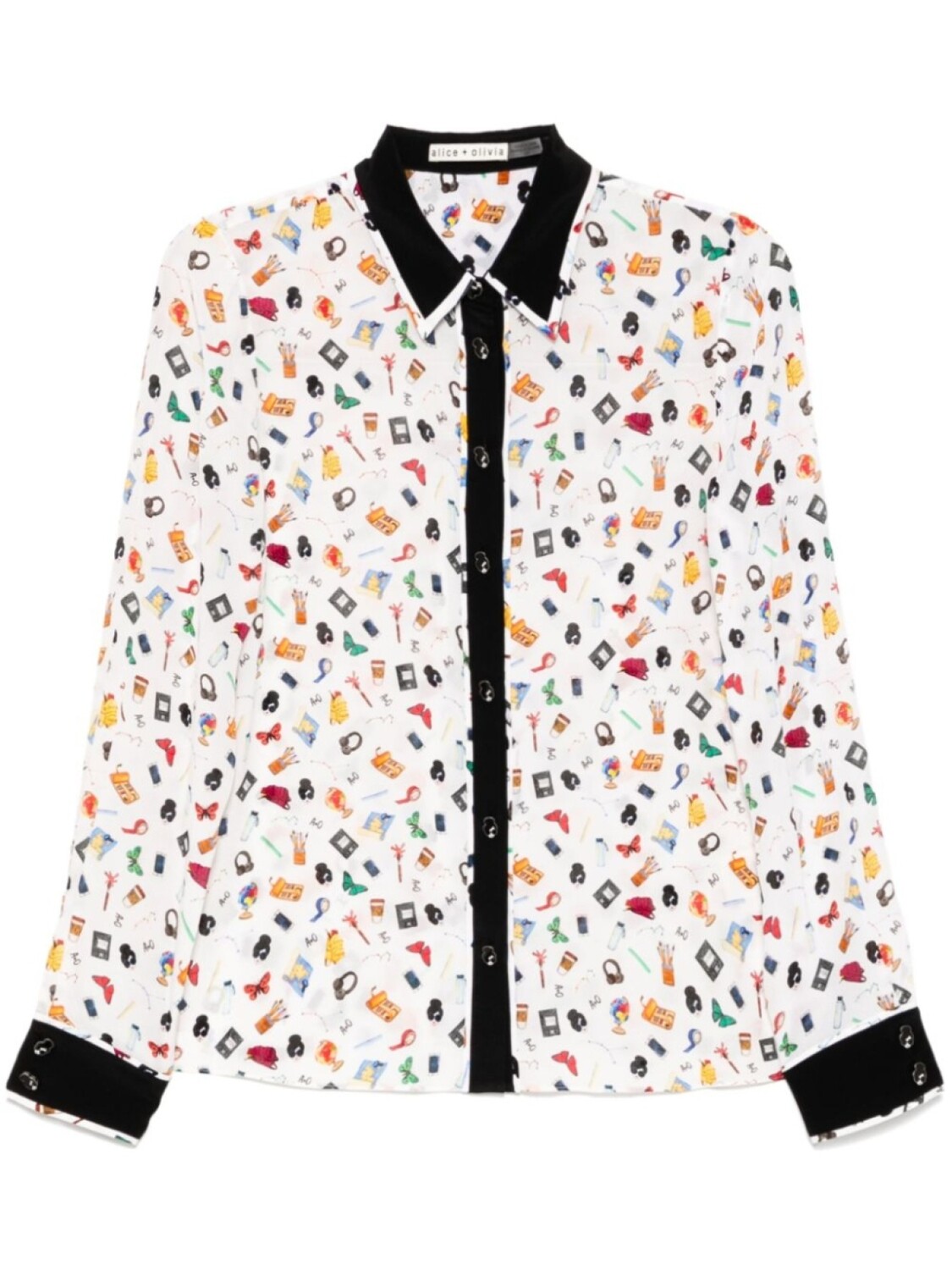 Рубашка Willa Alice + olivia, белый