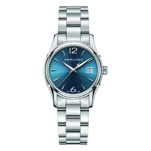 Наручные часы Hamilton Jazzmaster, серебряный, синий