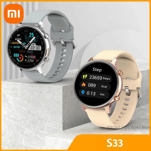Смарт-часы Xiaomi Youpin 2022, Смарт-часы с циферблатом и вызовом, мужские Смарт-часы для воспроизведения музыки, женские наручные часы для Android и IOS