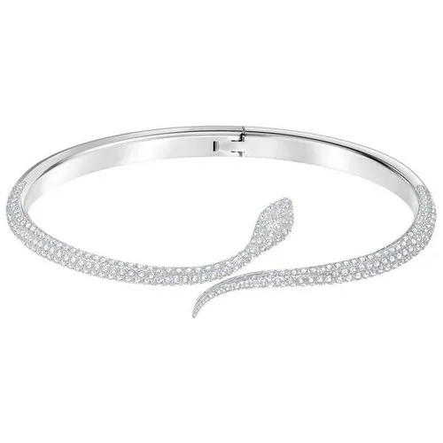 Браслет Swarovski Leslie Silver / Змея / кристаллы Swarovski