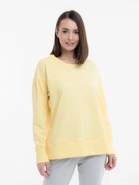 Свитшот женский LIOLI USV090308PASTEL желтый 50 RU